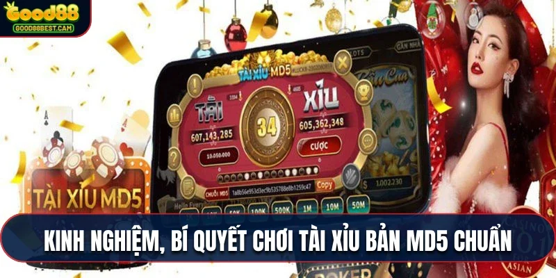 Nằm lòng các kinh nghiệm, bí quyết chơi tài xỉu bản MD5 chuẩn